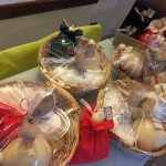 Cesti regalo con caciocavallo di Castelfranco e altri formaggi tipici